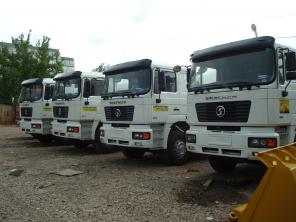 Автобетоносмеситель бочка 9м3 модель SX5256GJBDR384.