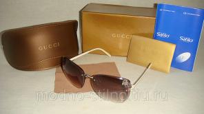 Gucci Flora солнцезащитные очки с бабочкой GG4217