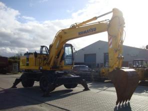 KOMATSU PW 180-7K-колесный экскаватор