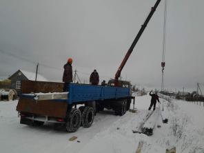 аренда манипулятора с полуприцепом