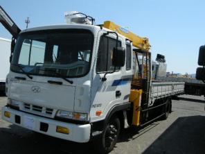 Hyundai HD120 - Soosan 335 с корзиной
