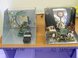 Замена мониторов ЭЛТ CRT на LCD TFT ЖКИ на системах ЧПУ станка ремонт