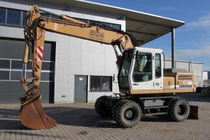 Liebherr A 904-колесный экскаватор