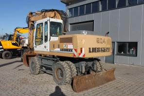 Liebherr A 904-колесный экскаватор