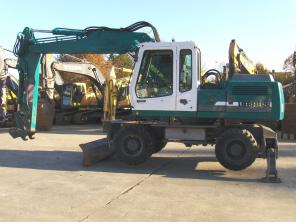Liebherr A 904 Li-колесный экскаватор.