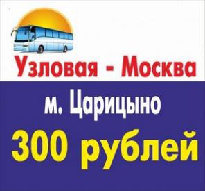 Автобусы Узловая-Москва (м. Царицыно)