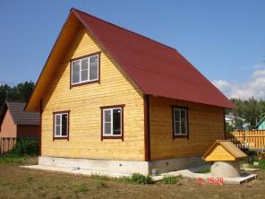Дачный дом в газифицированном поселке