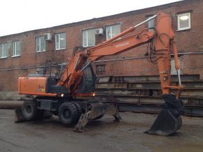 Колесный экскаватор Hitachi ZX160W, Экскаватор колесный Hitachi ZX160W, Полноповоротный экскаватор Hitachi ZX160W, Экскаватор из европы Hitachi ZX160W, б/у экскаватор Hitachi ZX160W
