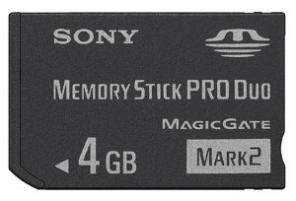 Продам карты памяти SONY MSMT4G, SONY MSMT2G