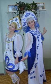концертные костюмы в русском стиле 12 шт -комплект