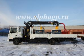 кран-манипулятор Hyundai HD120 Кран Hiab160T