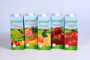 Соки и нектары Tetra Pak 1 литр ГОСТ