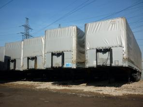 Полуприцеп тент-борт-клапан Koegel Sn 24 2008 года