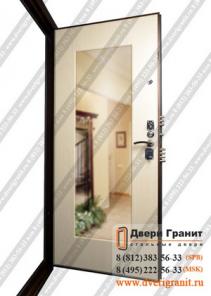 Дверь с зеркалом Гранит М3 от производителя!