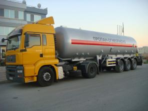 Газовозы полуприцепы