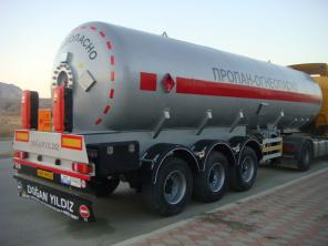 Газовозы полуприцепы