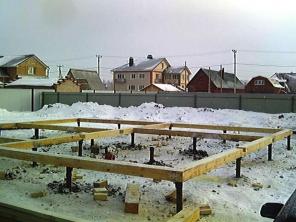 Фундамент в один день, свайно-винтовой