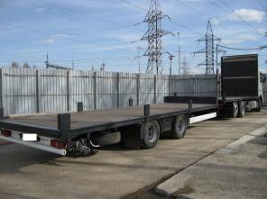 Автопоезд- площадка Volvo FH 13, 2007г.