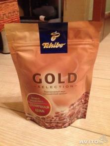 Tchibo Gold Selection(Растворимый кофе 47.5 гр.)