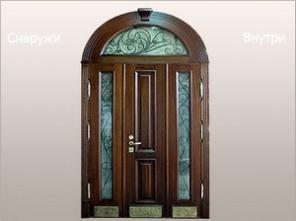Металлические и деревянные входные двери