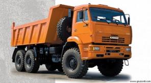 КАМАЗ 65222 3х осный, 6*6, односкатный в аренду
