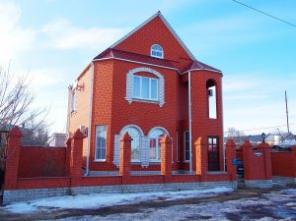 Новый двухэтажный коттедж с мебелью в г. Усмань Липецкой области