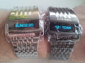 Часы-браслет из нержавеющей стали Diesel Хищник