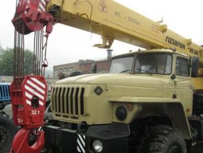 Автокран КС-5576А Газпром