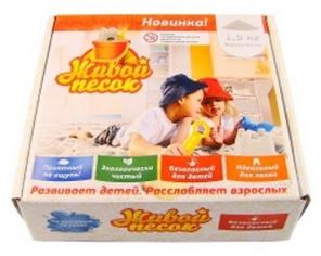 Новинка - развивающая игра для детей Живой песок