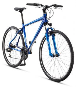 Популярный новый гибрид Schwinn Searcher 4 – лучший выбор для комфортной и удобной поездки как в городе, так и на бездорожье.