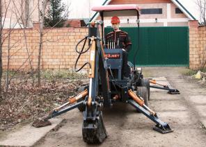 Мини-экскаватор прицепной HBP-22 (387.000 руб.)