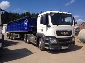 Сцепка 2012 год MAN TGS 6х4 26.440 и п/п Wielton