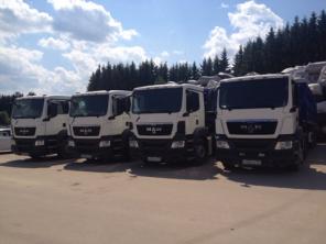 Сцепка 2012 год MAN TGS 6х4 26.440 и п/п Wielton
