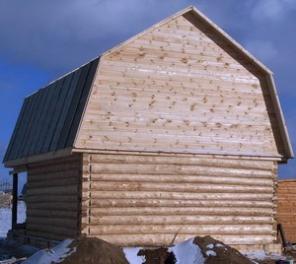 Срубы домов и бань от производителя