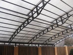 Навесы из поликарбоната в Краснодаре.