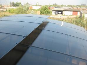 Навесы из поликарбоната в Краснодаре.