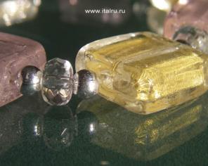 Уникальные украшения для женщин из Муранского стекла, Италия.
