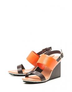 Босоножки United nude коричневые, оранжевые NEW