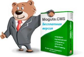 Интернет-магазин за 15 минут на движке Moguta CMS