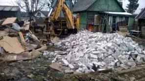 Снос частной загородной недвижимости: дачных домов
