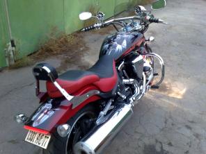 Yamaha Warrior великолепный мотоцикл.