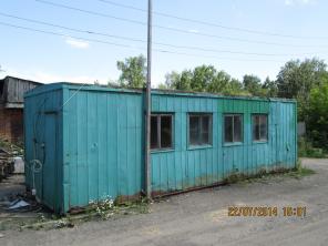 Вагончик металлический 9x3м