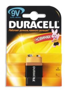   Duracell LR6 AA, LR03 AAA, 6LR61 9V .