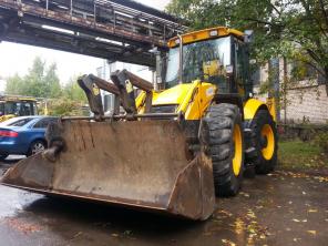 JCB 4CX б/у, Экскаватор-погрузчик