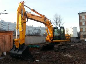 Экскаватор JCB JS 220NC б/у, Экскаватор гусеничный