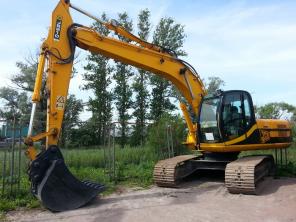Экскаватор JCB JS 210 LC б/у, Экскаватор гусеничный