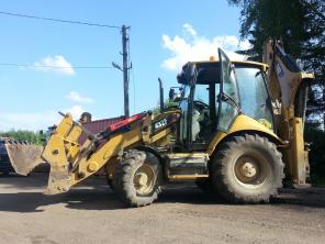 Caterpillar 432F б/у, Экскаватор-погрузчик