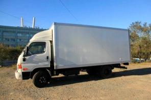 Hyundai HD78 Промтоварный фургон