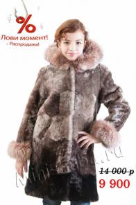 Детские мутоновые шубы со скидкой 30%! Жми