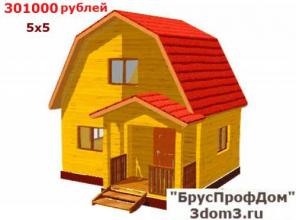 Строительство домов и бань из бруса под ключ